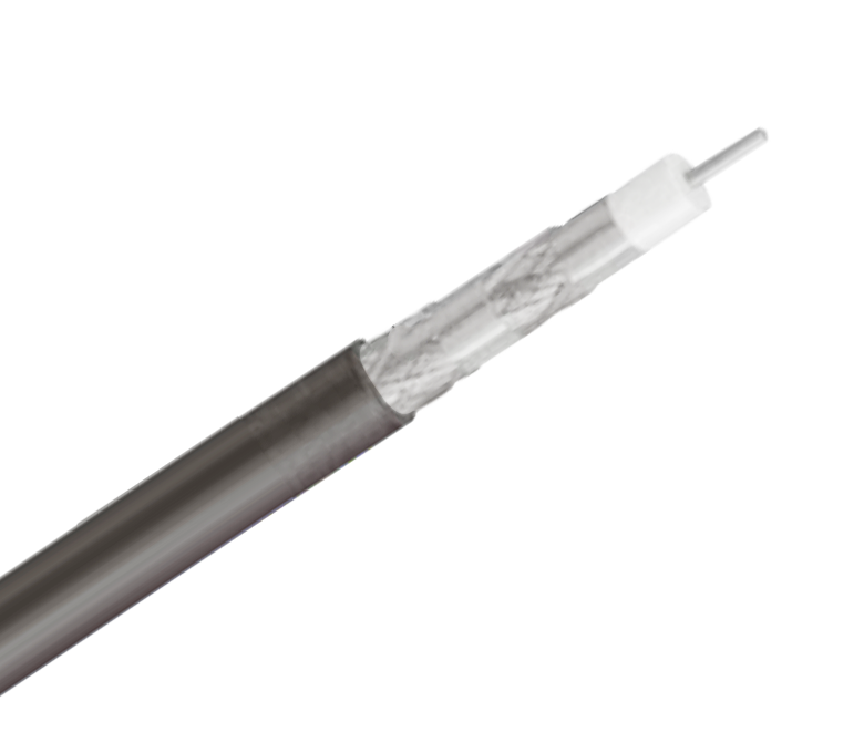 Cavo coassiale intrecciato da 75 Ohm serie RG59Q—Quad-schermo