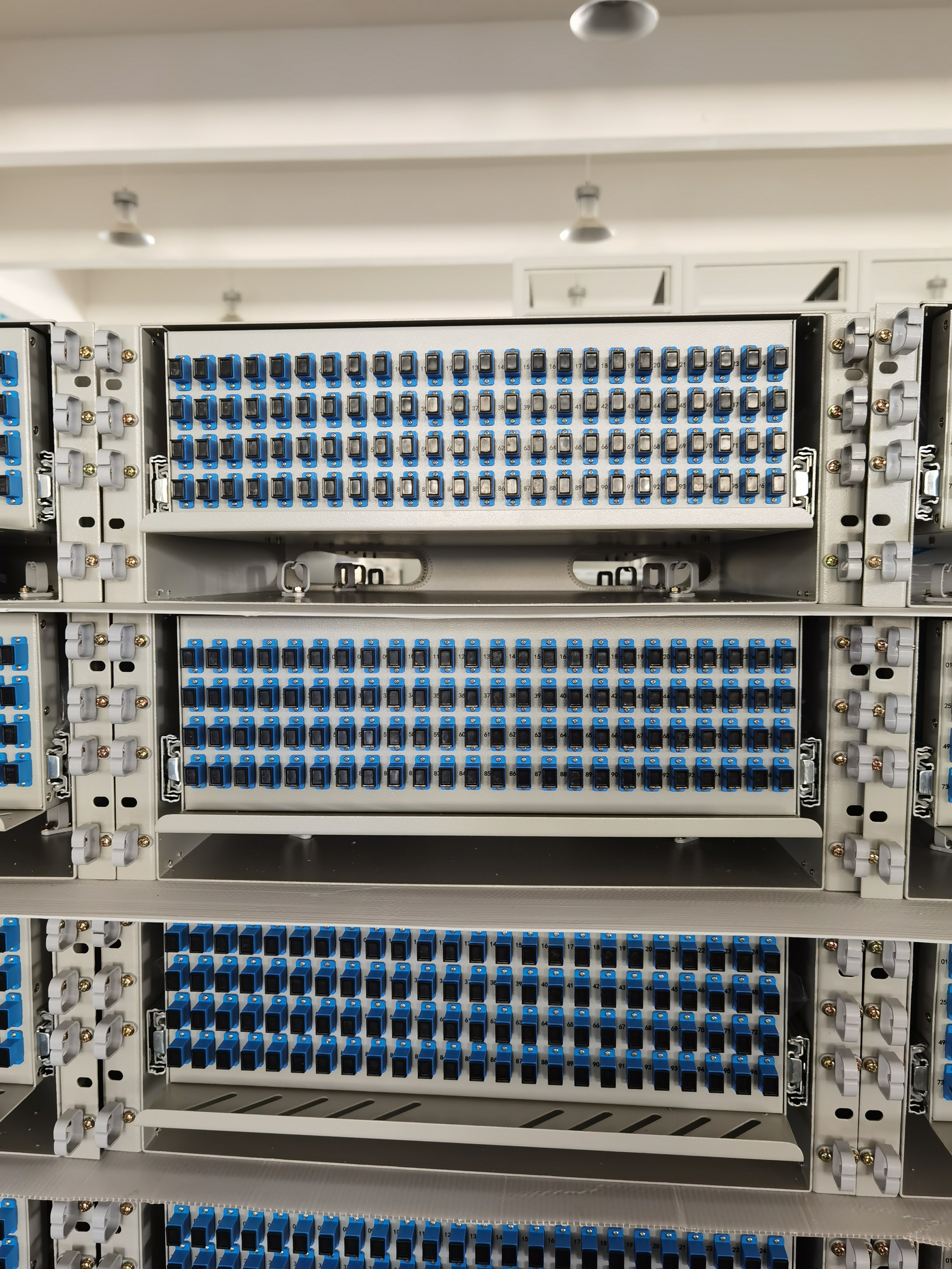 WM-ODF-96SC Accessorio di distribuzione dell'alimentazione per telaio di distribuzione ottica (ODF) per montaggio su rack da 19''